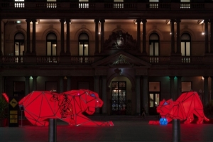 Xenian Lighting Digital Origami Tigers